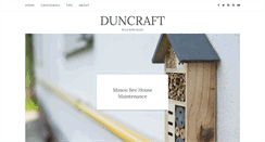 Desktop Screenshot of blog.duncraft.com