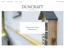 Tablet Screenshot of blog.duncraft.com